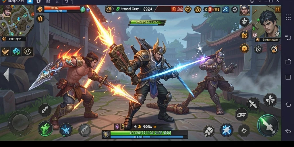 Tampilan gameplay Strategy yang menegangkan di 898A.
