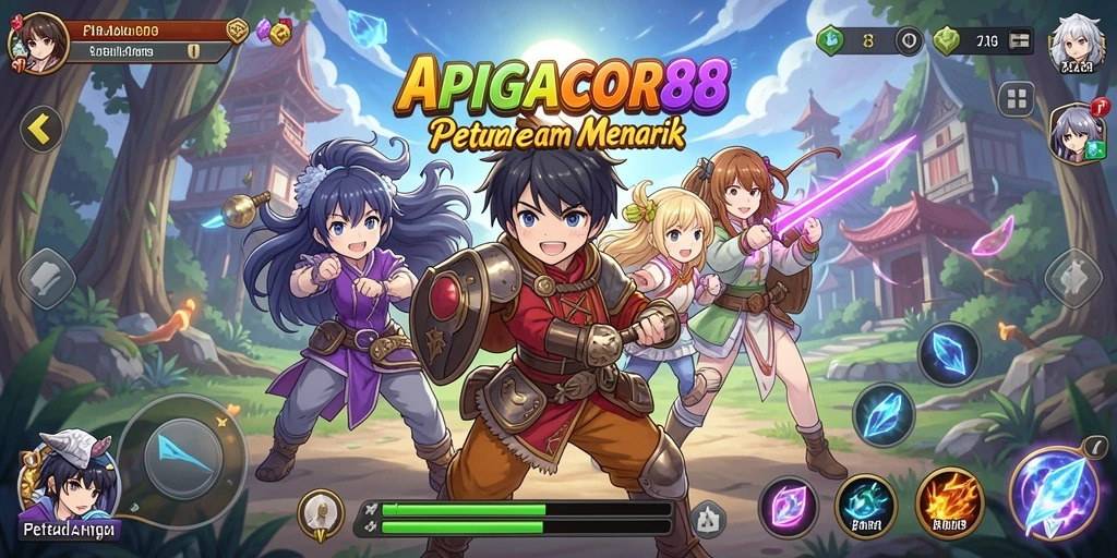 Gameplay dinamis yang membawa pengalaman anime nyata ke layar Anda.
