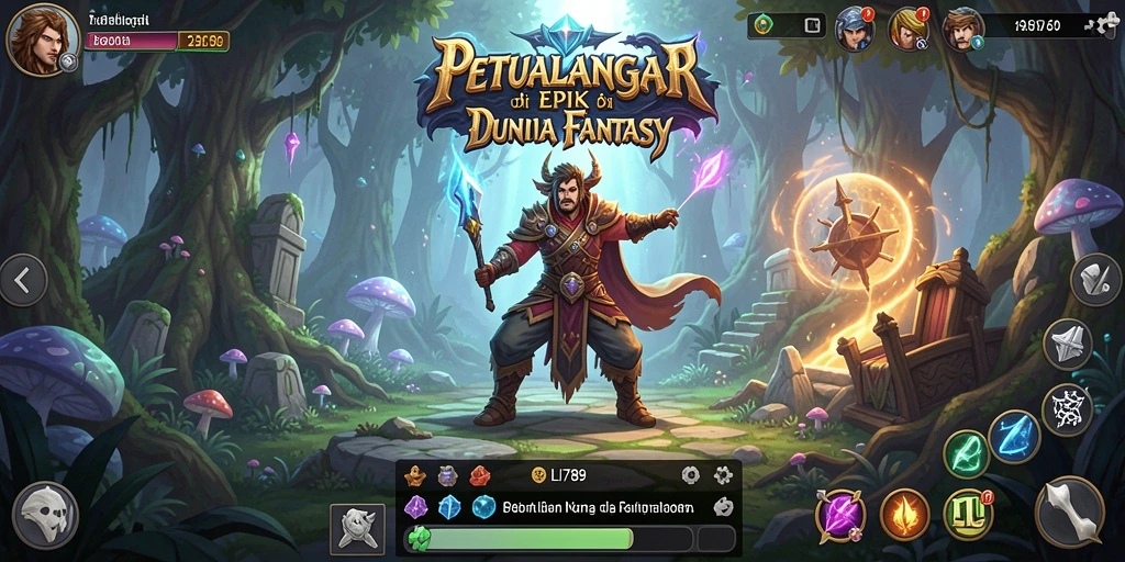 Tampilan gameplay LI789 yang menegangkan dalam dunia petualangan.