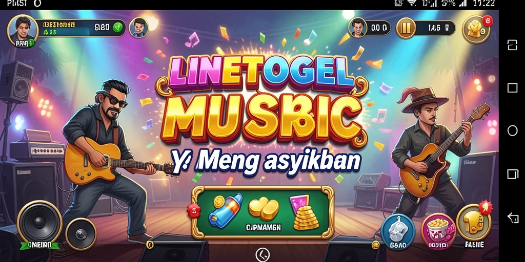 Tampilan gameplay LINETOGEL yang menarik dan interaktif.