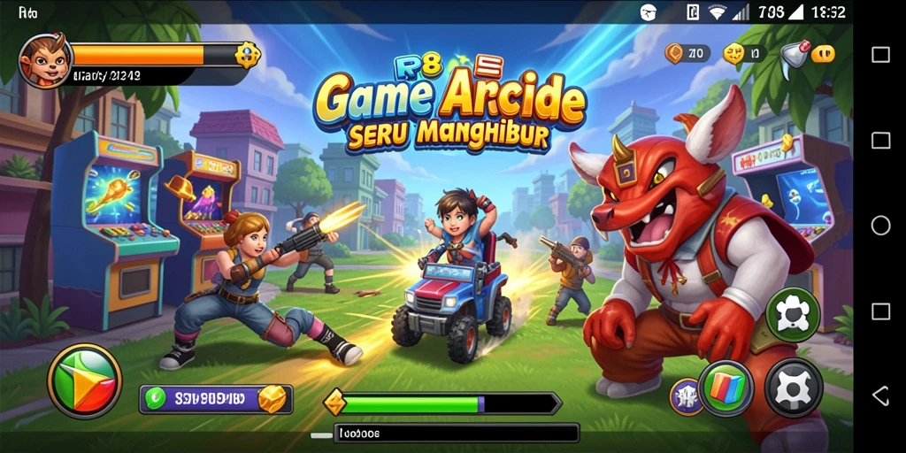 Tangkapan layar menarik dari gameplay RP8 yang mendebarkan.