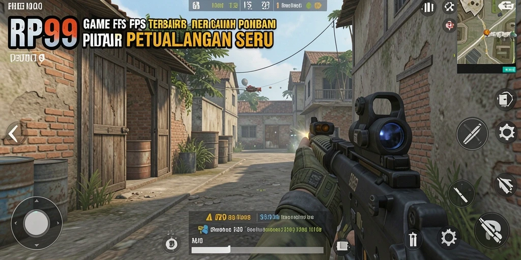 Gameplay RP99 yang penuh aksi dan menegangkan.