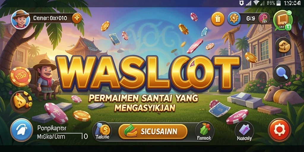 Tangkapan layar gameplay WASLOT menampilkan keseruan pengalaman permainan Casual.